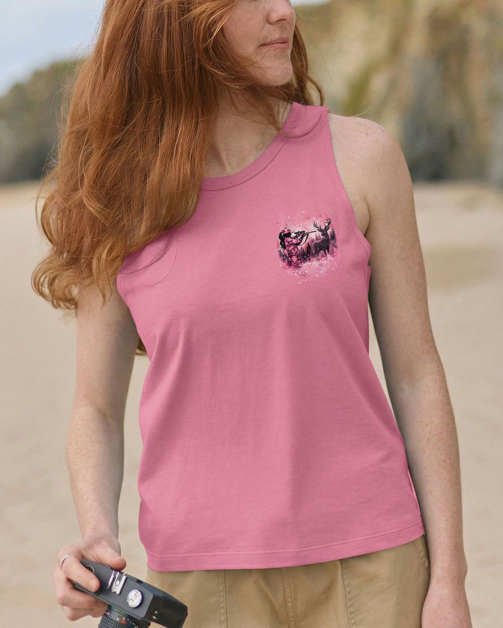 PRETTY IN PINK DANGEROUS IN CAMO ALL OVER PRINT - TYQY2505261