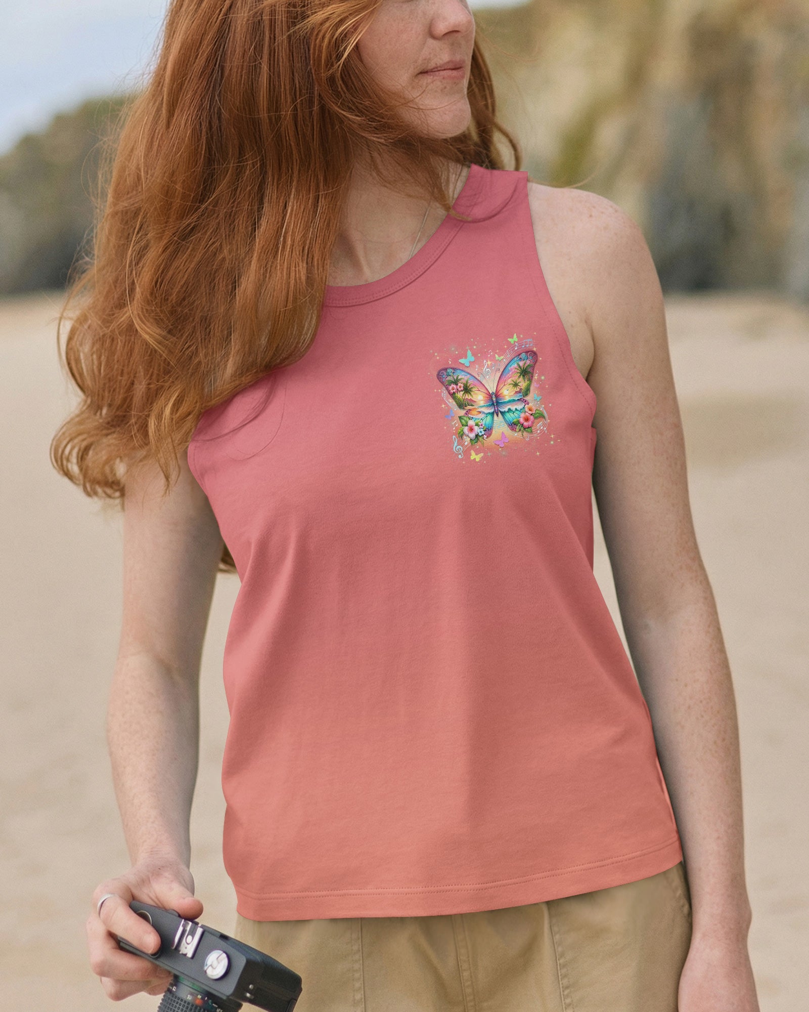 FIND ME WHERE THE MUSIC MEETS THE OCEAN BUTTERFLY ALL OVER PRINT - TYLN0704262