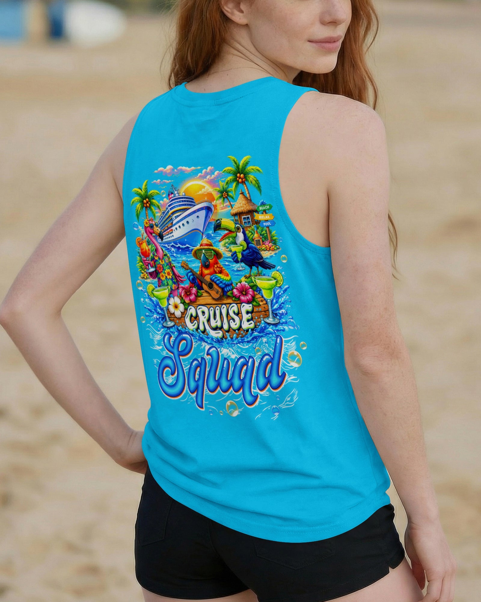 CRUISE SQUAD ALL OVER PRINT  - TLTW1007264