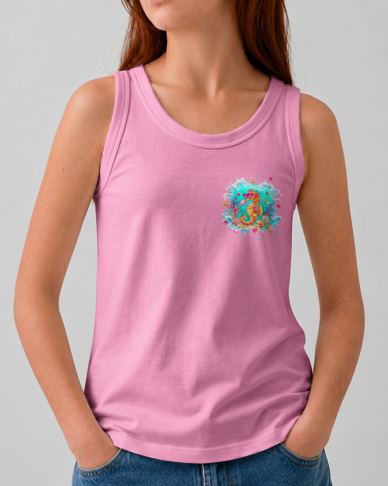 SMELL THE SEA FEEL THE BREEZE SEAHORSE KIDS ALL OVER PRINT - TLTW0806263
