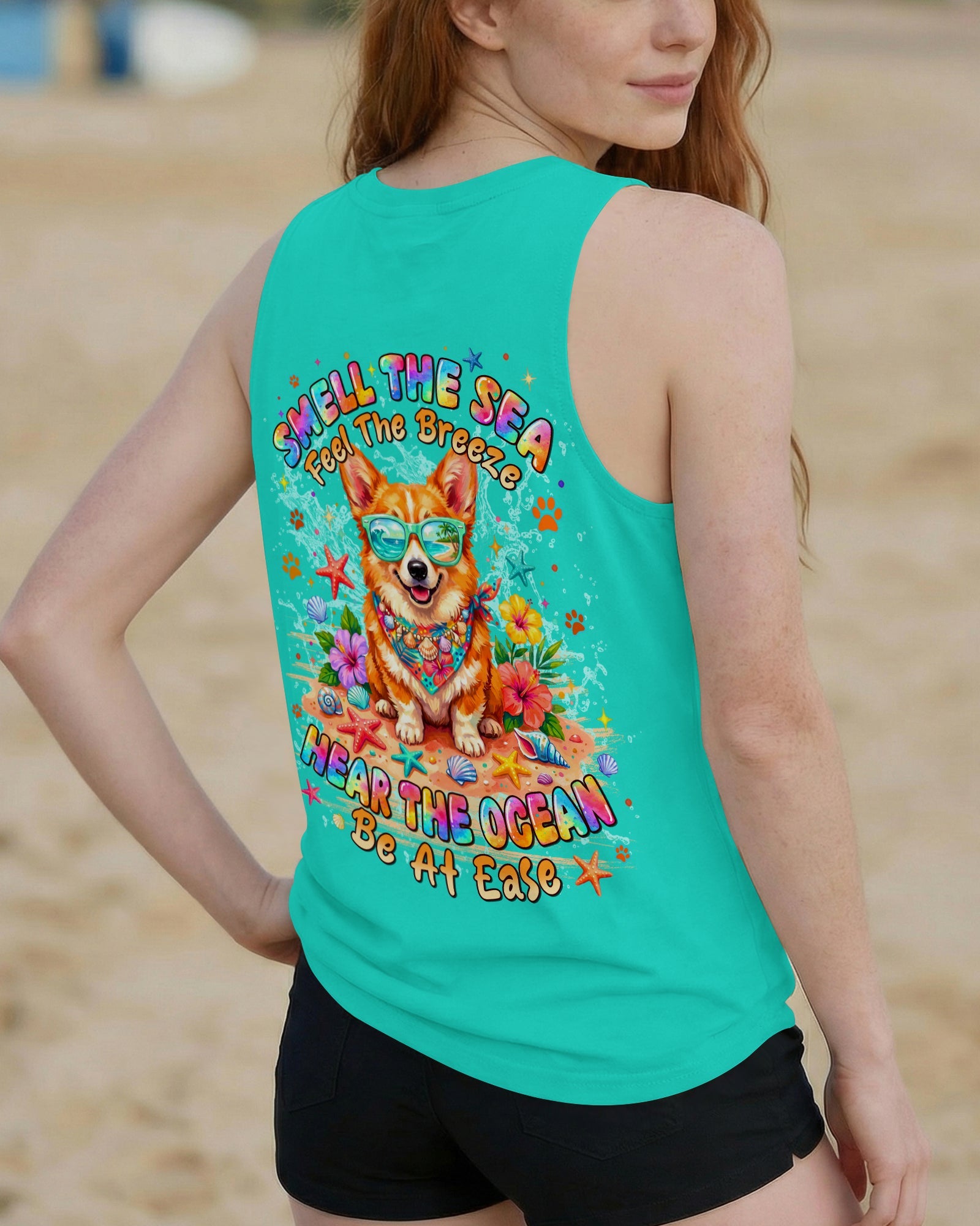 SMELL THE SEA CORGI DOG ALL OVER PRINT - TYLN1206261