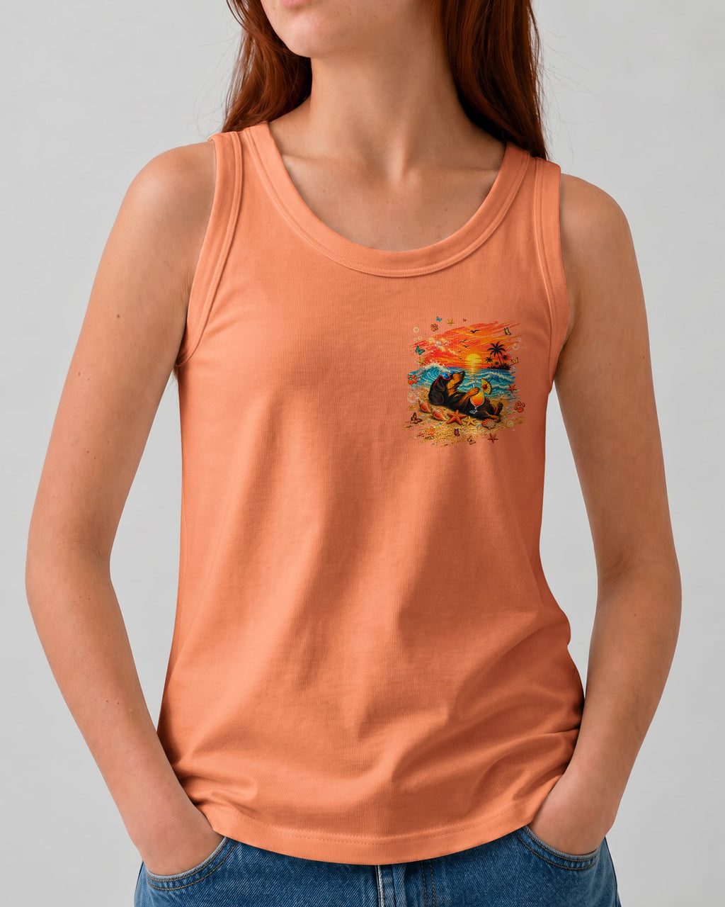 SANDY PAWS AND SALTY KISSES DACHSHUND DOG KIDS ALL OVER PRINT - TLNT2205264