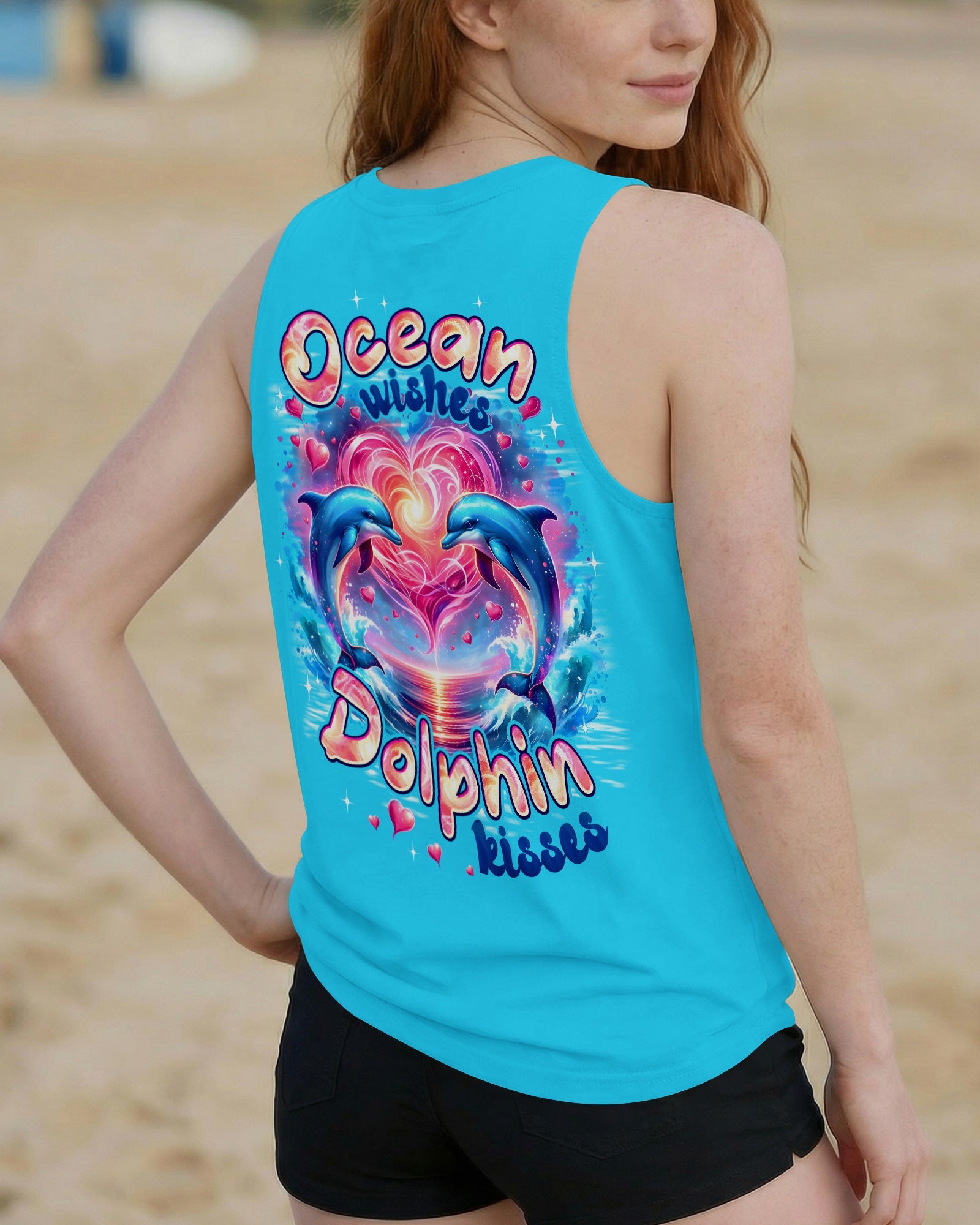 OCEAN WISHES DOLPHIN KISSES ALL OVER PRINT - TYPQ1605262