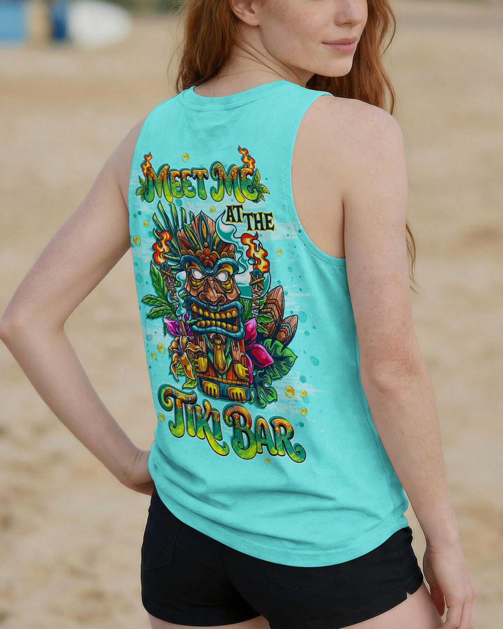 MEET ME AT THE TIKI BAR ALL OVER PRINT - TLNT0804261