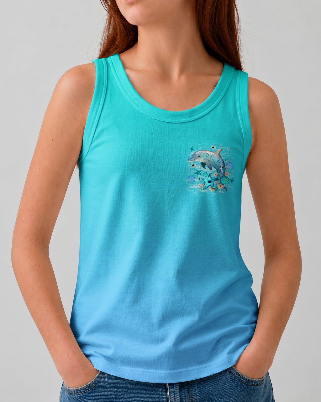 OCEAN WISHES DOLPHIN KISSES KIDS ALL OVER PRINT - TLNO2905262