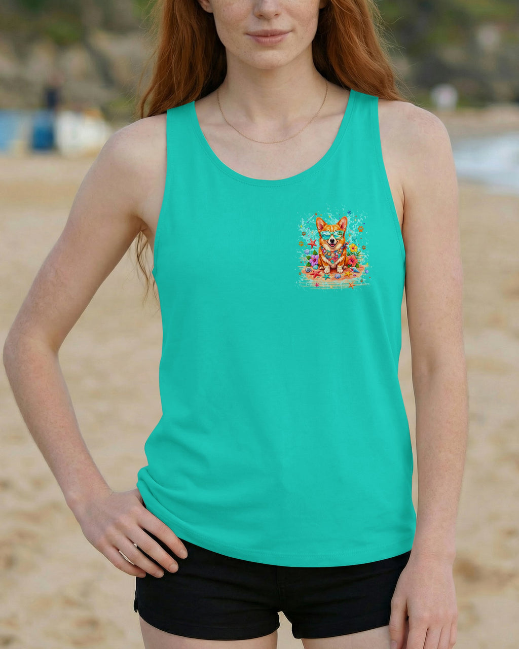 SMELL THE SEA CORGI DOG ALL OVER PRINT - TYLN1206261