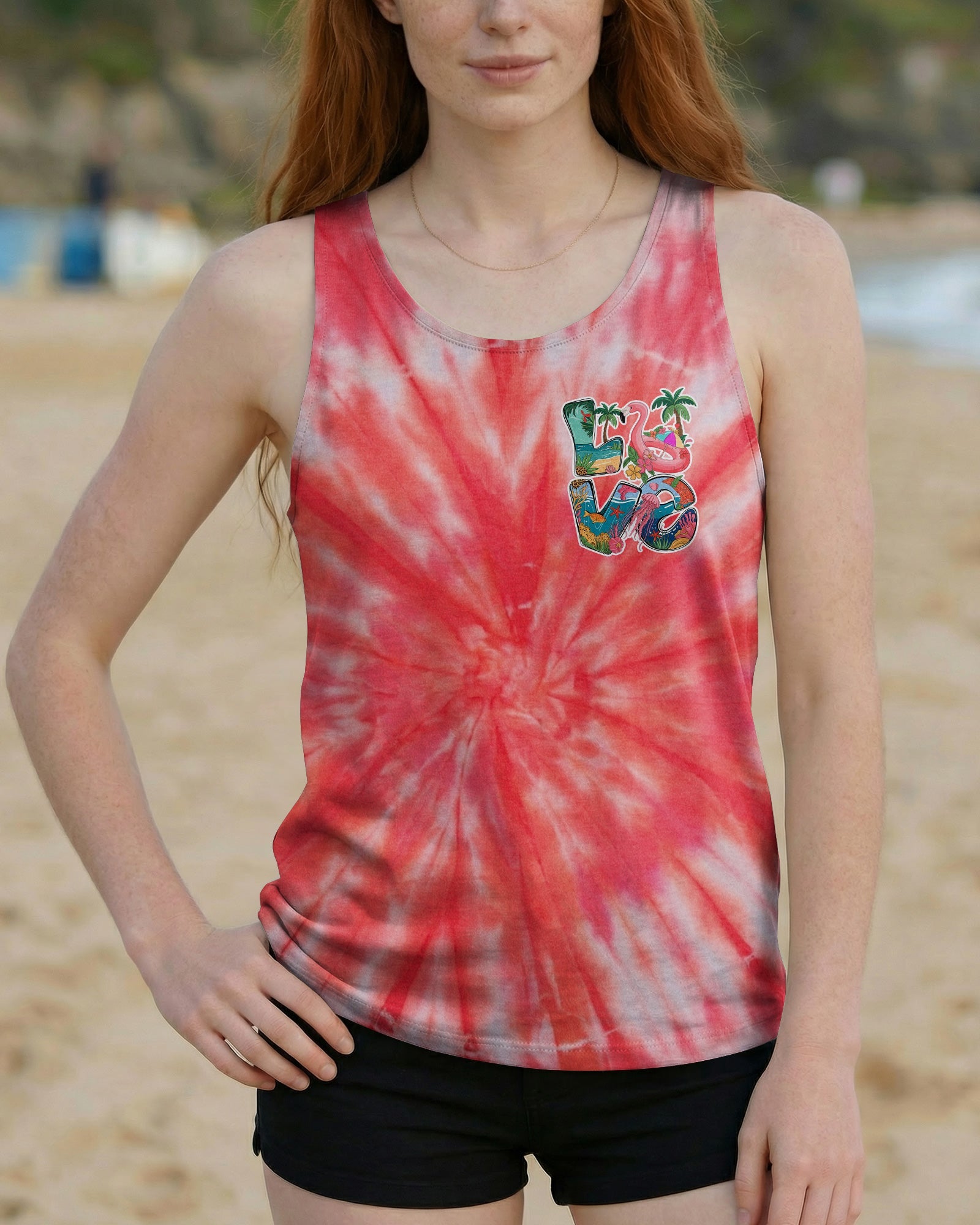 LOVE BEACH ALL OVER PRINT - TYLN0604263