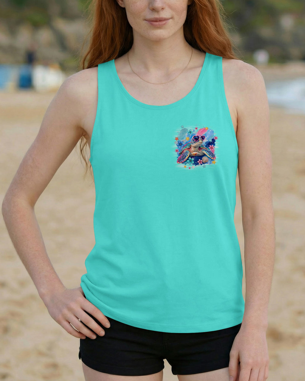 SMELL THE SEA TURTLE ALL OVER PRINT - TYQY1806262