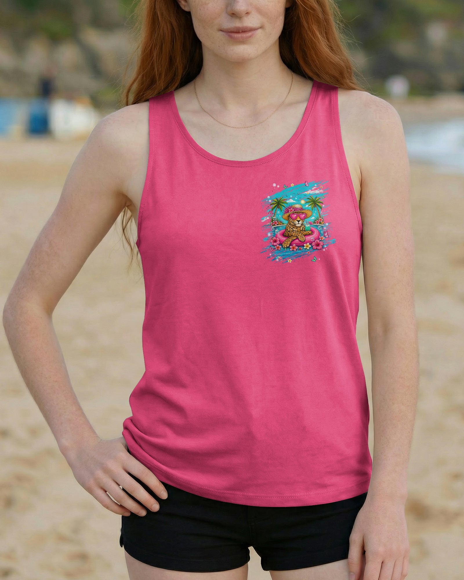IT'S 5 O'CLOCK SOMEWHERE LEOPARD ALL OVER PRINT  - TLNT2605261