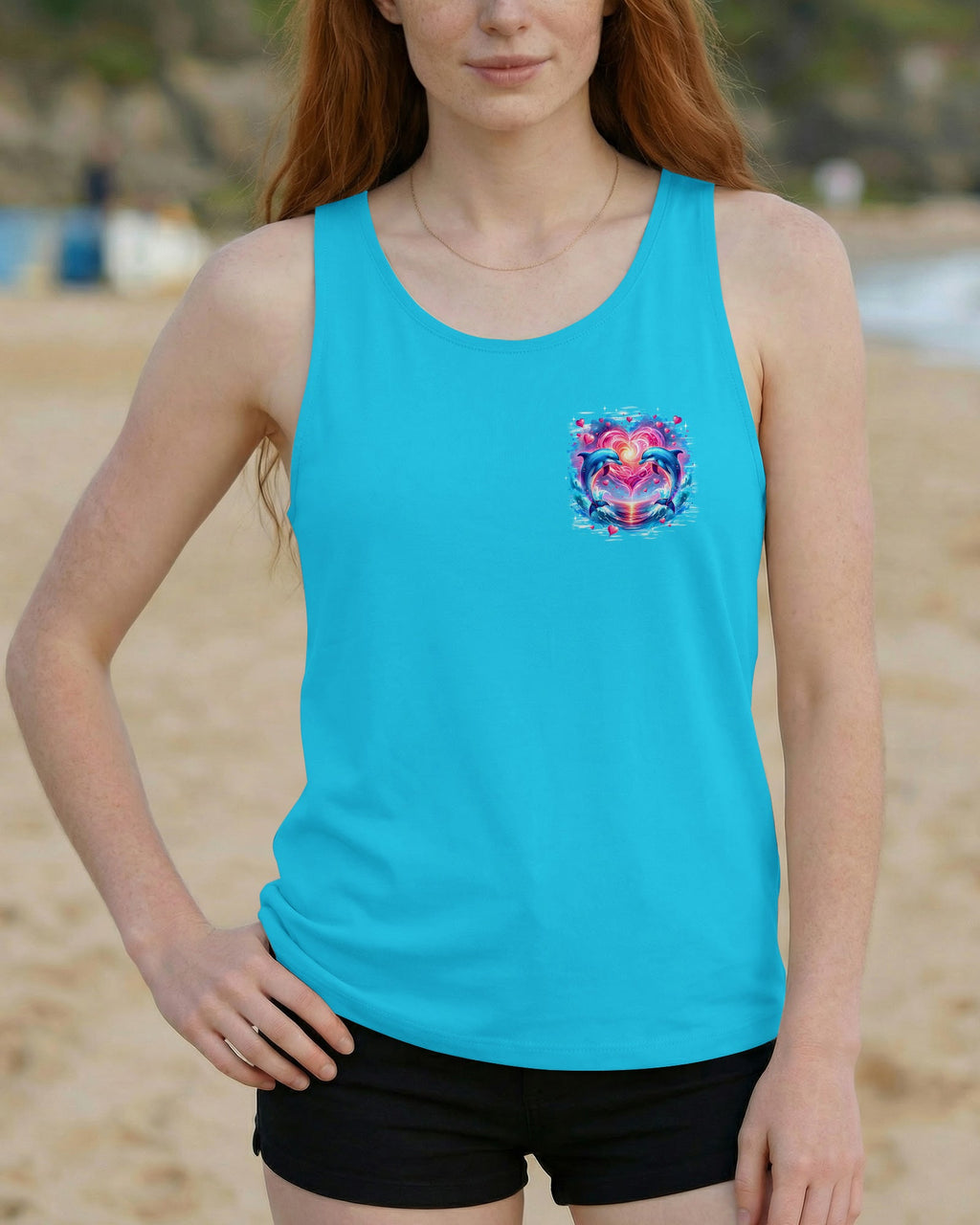 OCEAN WISHES DOLPHIN KISSES ALL OVER PRINT - TYPQ1605262