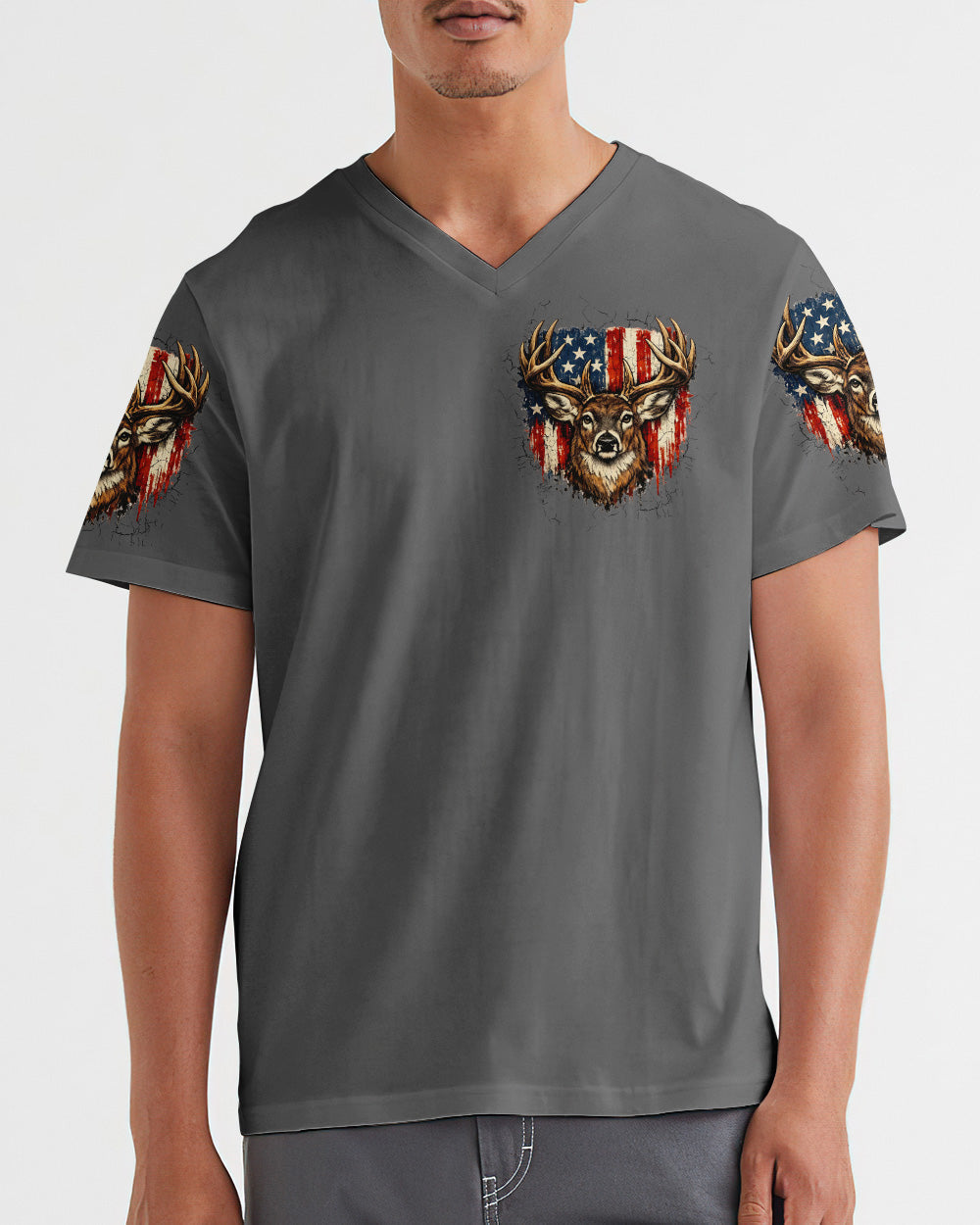 IF THIS FLAG OFFENDS YOU I'LL HELP YOU PACK DEER HUNTING  ALL OVER PRINT - TLTW0804262