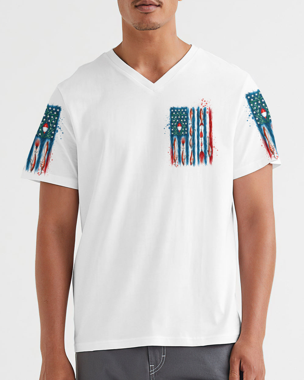 FISH AROUND AND FIND OUT FISHING ALL OVER PRINT - TLTW0106263