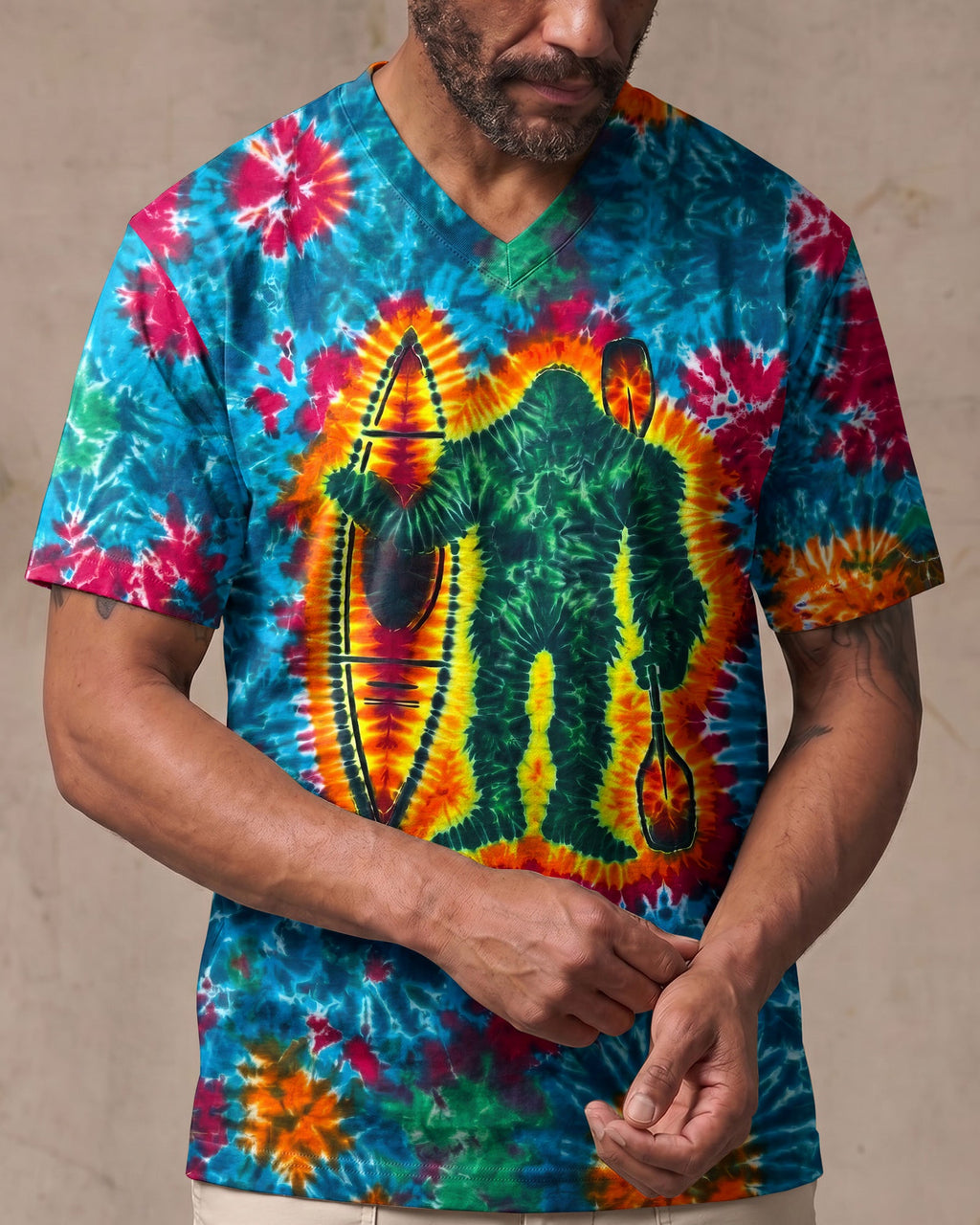 BIGFOOT KAYAK SWIRL ALL OVER PRINT - RI0906261