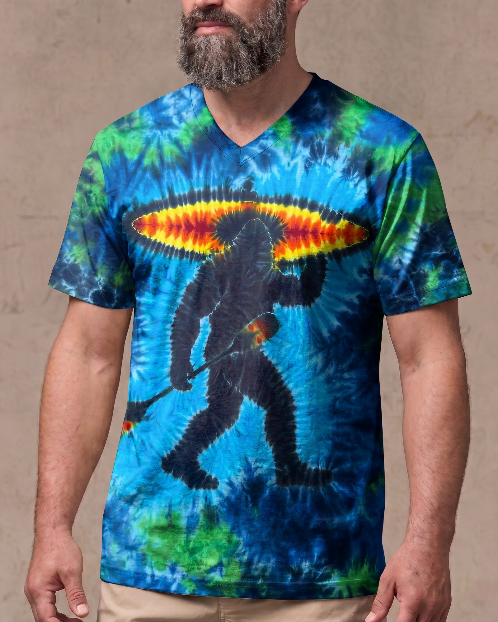 BIGFOOT SURF KAYAK SWIRL ALL OVER PRINT - RI0906262