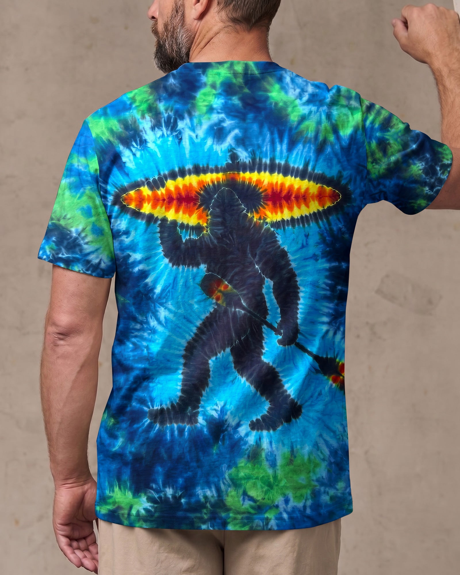 BIGFOOT SURF KAYAK SWIRL ALL OVER PRINT - RI0906262