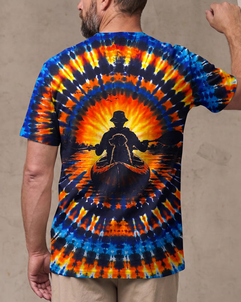 KAYAK CHASING SUNSET DOG ALL OVER PRINT  - TLNT1507265
