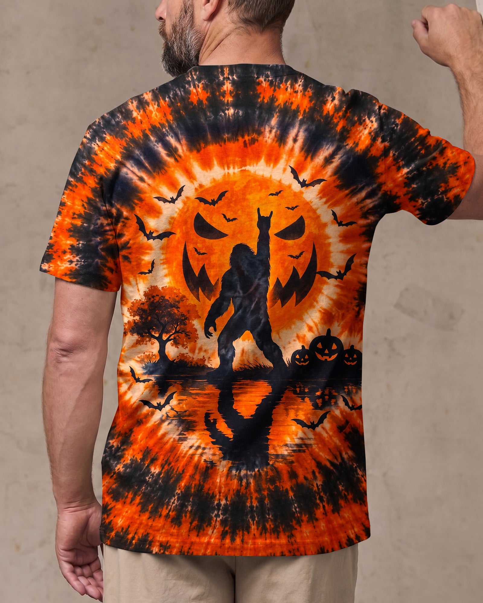 BIGFOOT MOONBURST HALLOWEEN ALL OVER PRINT - TLTW1707262