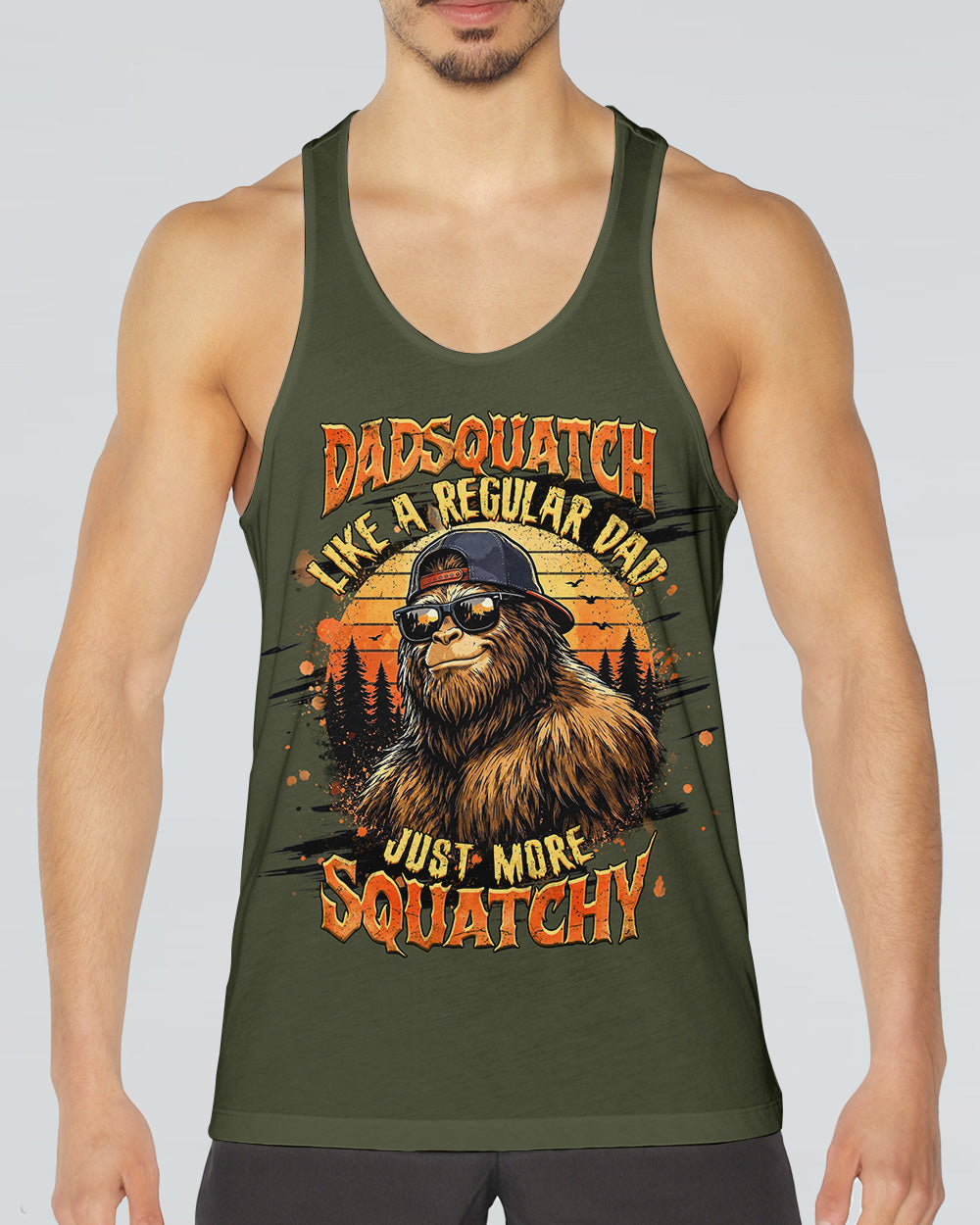 DADSQUATCH BIGFOOT ALL OVER PRINT - TLHG2905262