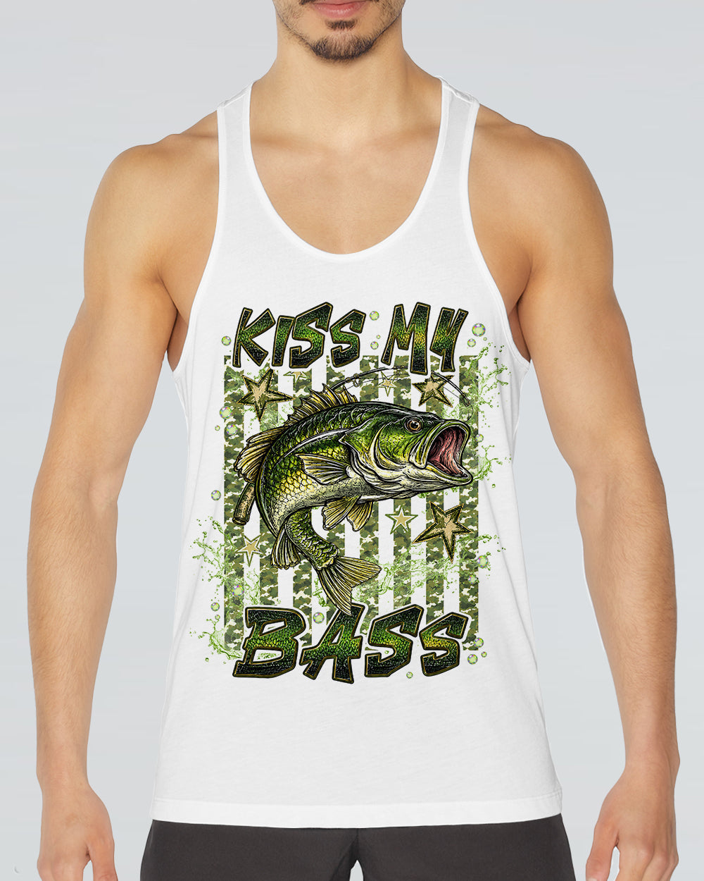 KISS MY BASS FISHING  ALL OVER PRINT - TLNT2905261