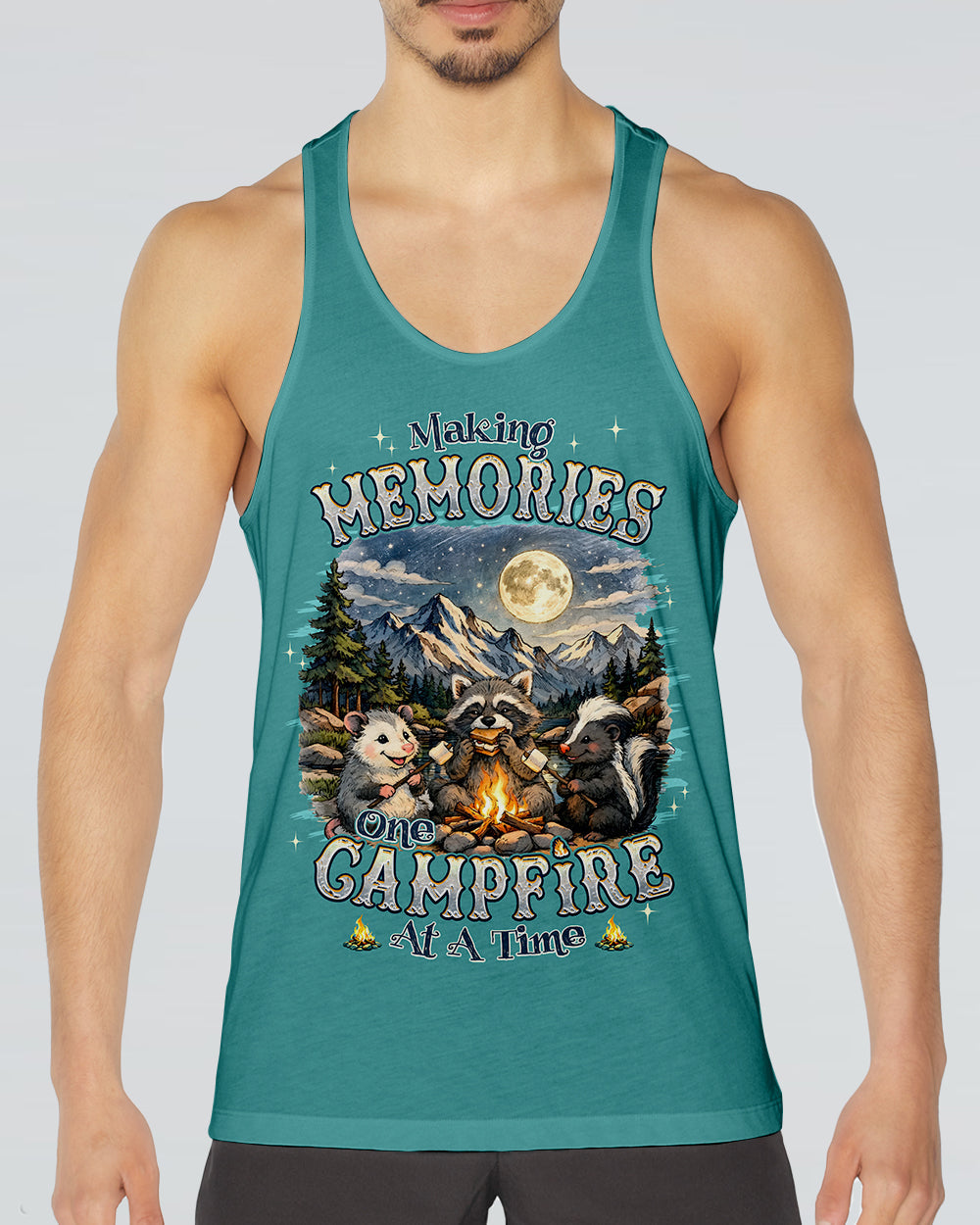 MAKING MEMORIES ONE CAMPFIRE AT A TIME ANIMALS ALL OVER PRINT - TYPQ2205261