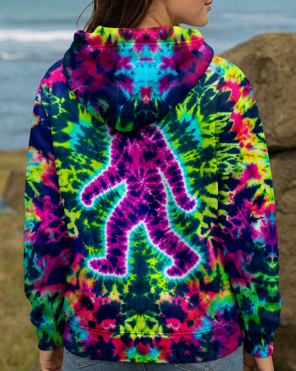 COLORFUL PSYCHEDELIC NEON BIGFOOT ADVENTURE – RITD10906261