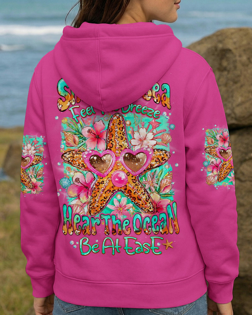 SMELL THE SEA STARFISH ALL OVER PRINT - TYQY0807262