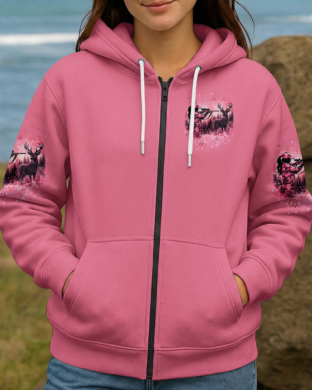 PRETTY IN PINK DANGEROUS IN CAMO ALL OVER PRINT - TYQY2505261