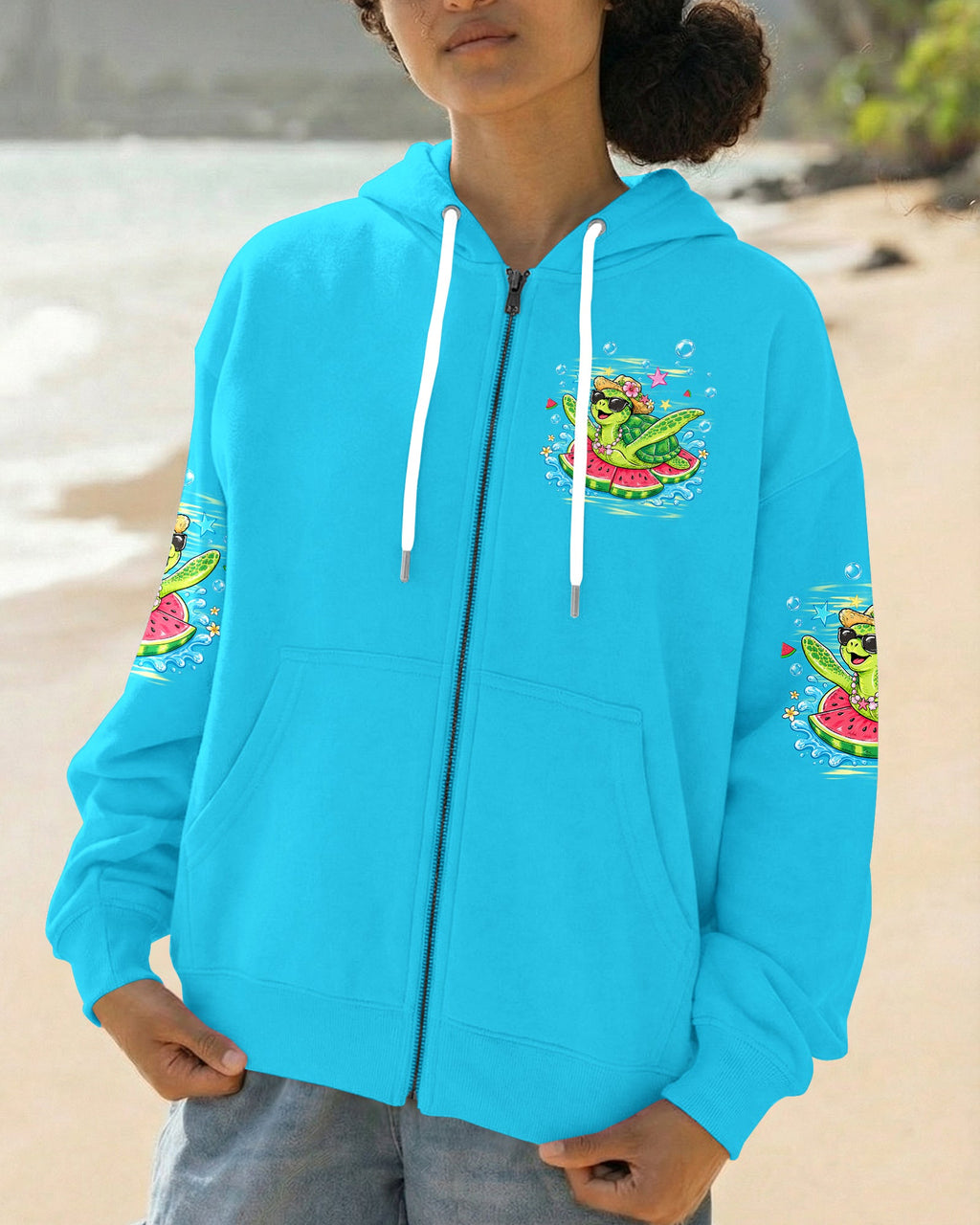 DO THE WATERMELON CRAWL TURTLE ALL OVER PRINT - TLHG1106263