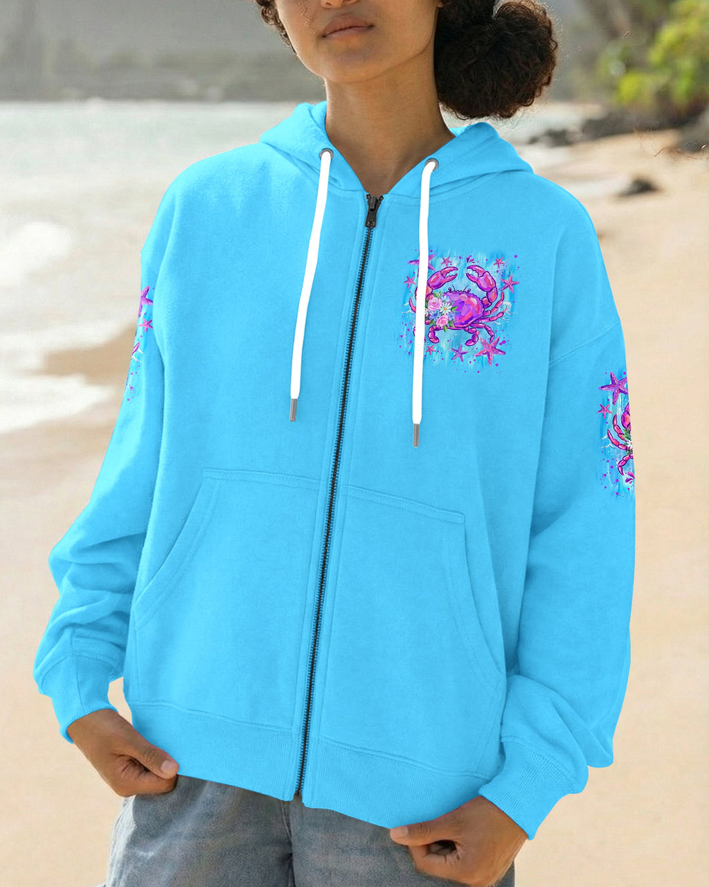 IF CRABBY PLEASE RETURN TO BEACH ALL OVER PRINT - TYLN1307262