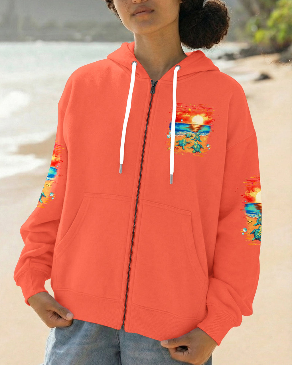 SALTY SINCE BIRTH TURTLE  ALL OVER PRINT - TLHG0506261