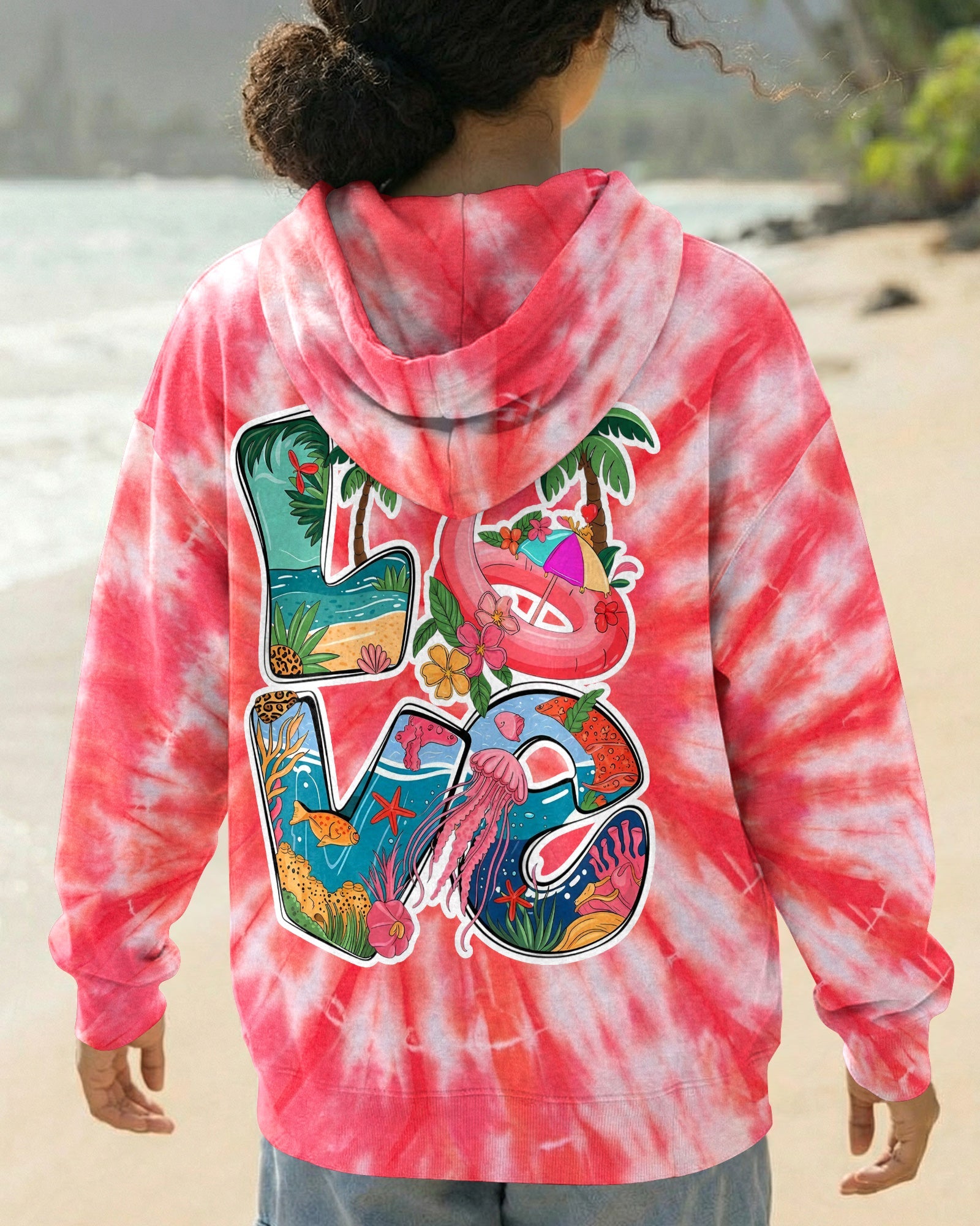 LOVE BEACH ALL OVER PRINT - TYLN0604263