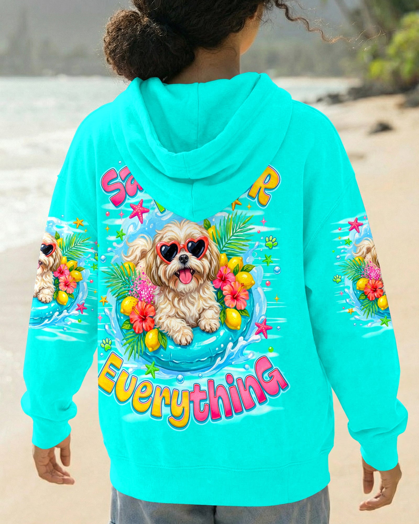SALTWATER HEALS EVERYTHING SHIH TZU DOG ALL OVER PRINT - TLNO0806263