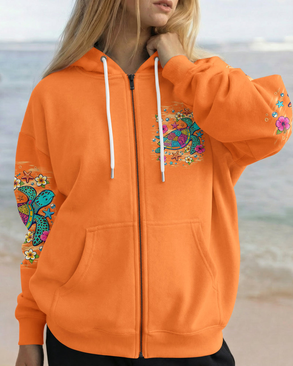 SALTWATER HEALS EVERYTHING TURTLE ALL OVER PRINT   - TLNT1306263