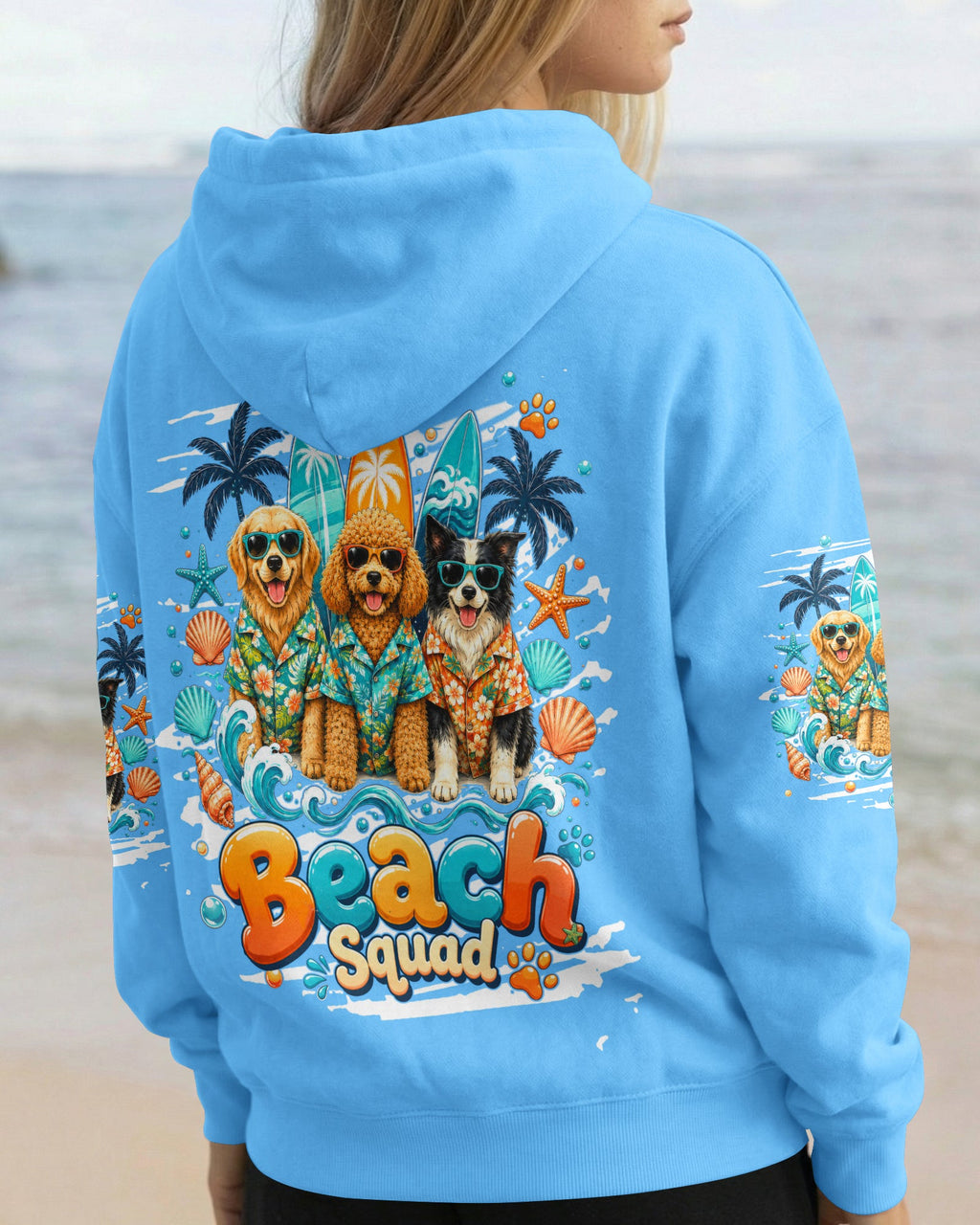 BEACH SQUAD DOG ALL OVER PRINT - TLTW0906263