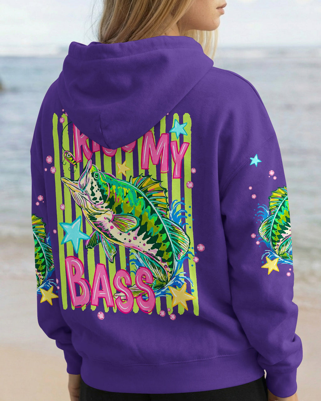 KISS MY BASS FISHING ALL OVER PRINT - TLNT2905262