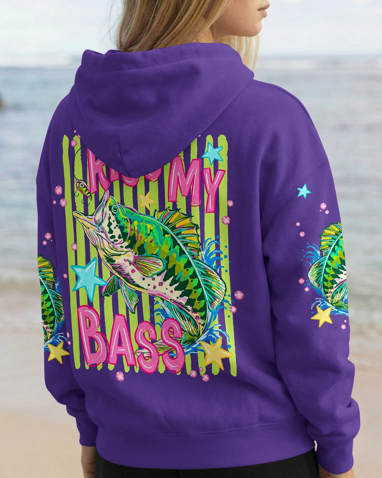 KISS MY BASS FISHING ALL OVER PRINT - TLNT2905262