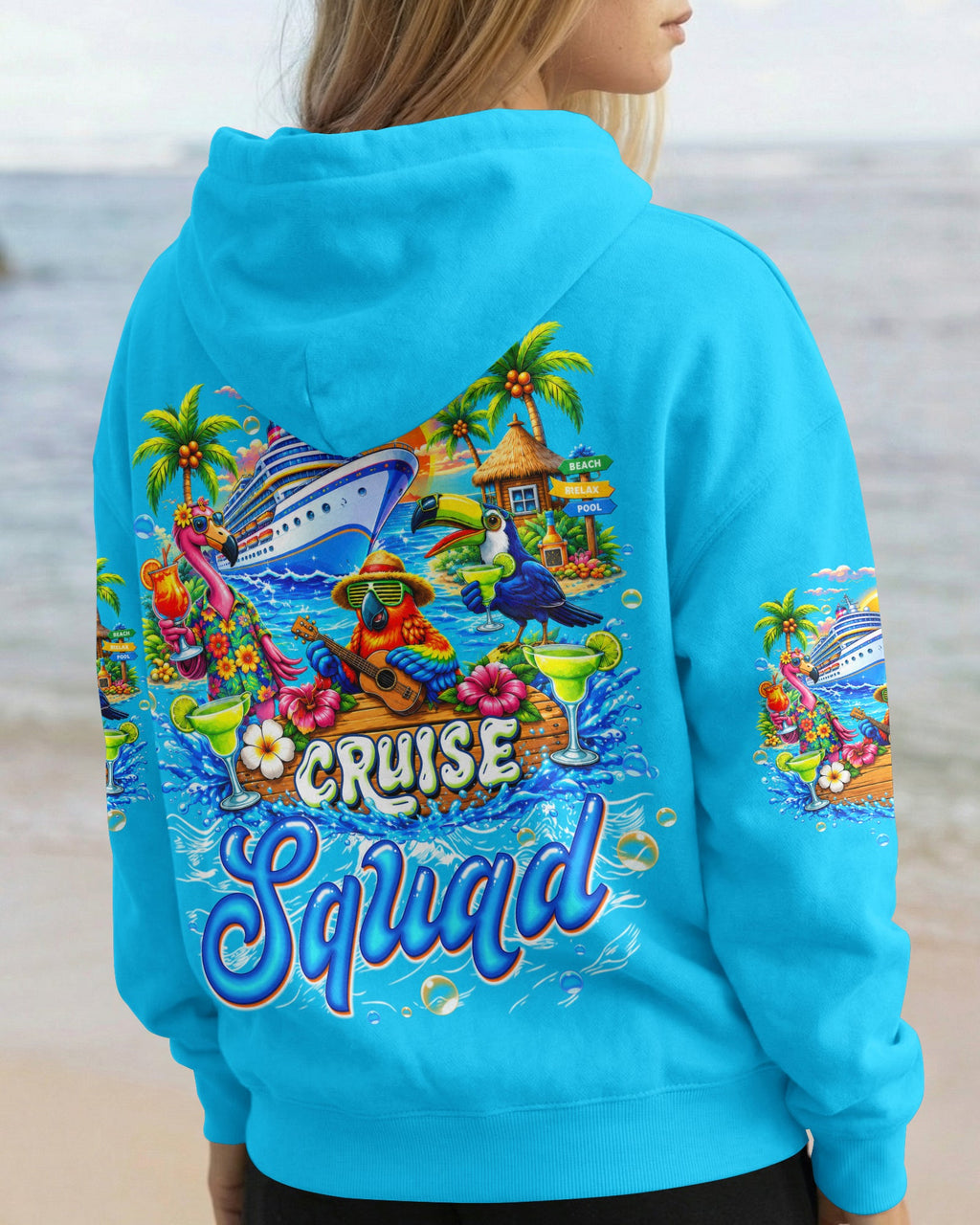 CRUISE SQUAD ALL OVER PRINT  - TLTW1007264