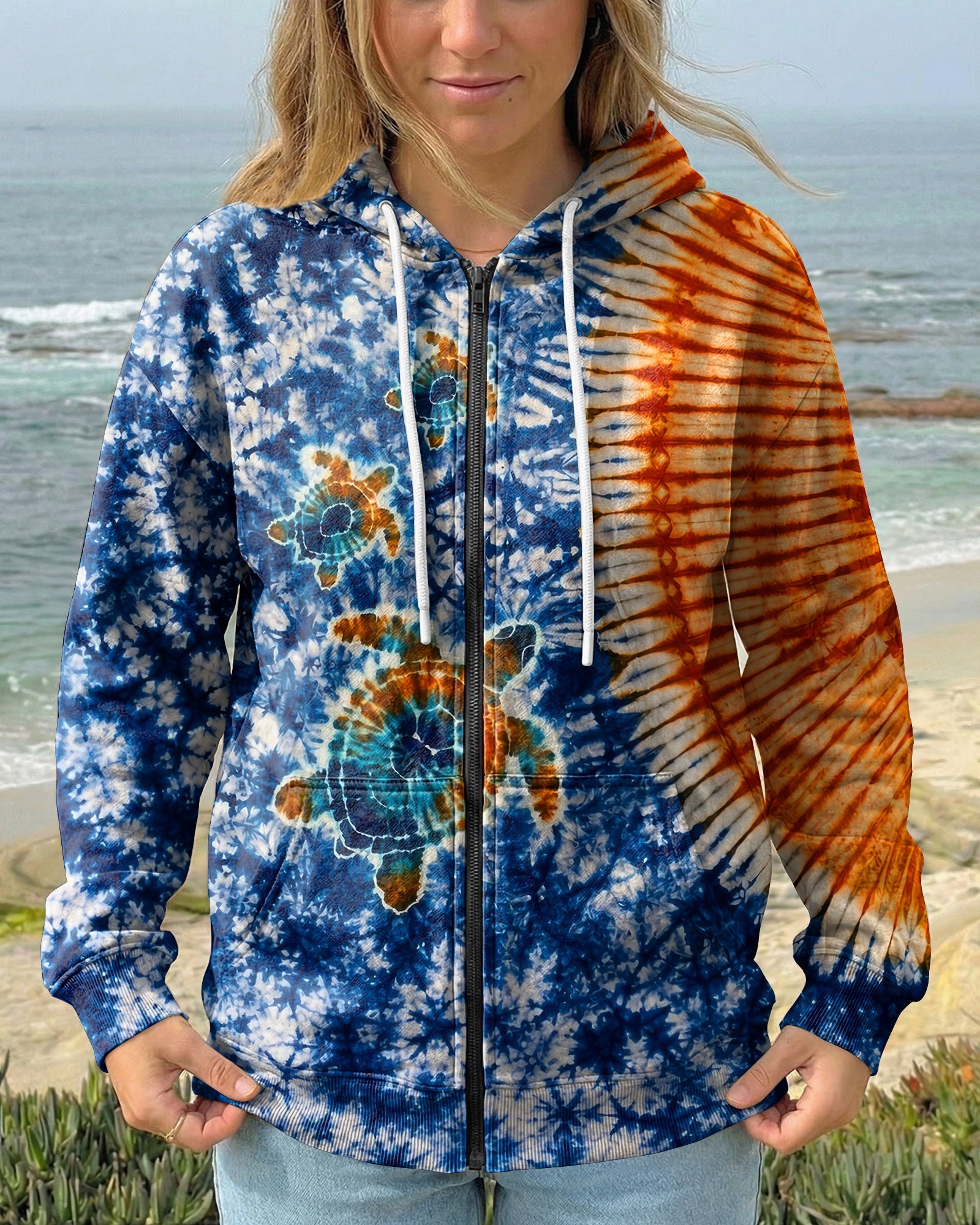 SEA TURTLES SHORE CRAWL ALL OVER PRINT  - TLTW0607261