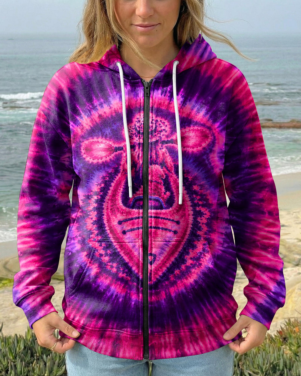 KAYAK GIRL WITH DOG BURST ALL OVER PRINT - TLNO0207265