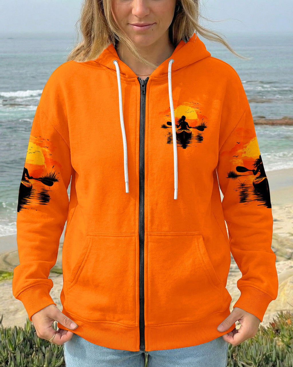 LIFE'S SHORT PADDLE HARD KAYAK ALL OVER PRINT - TLTW2905263