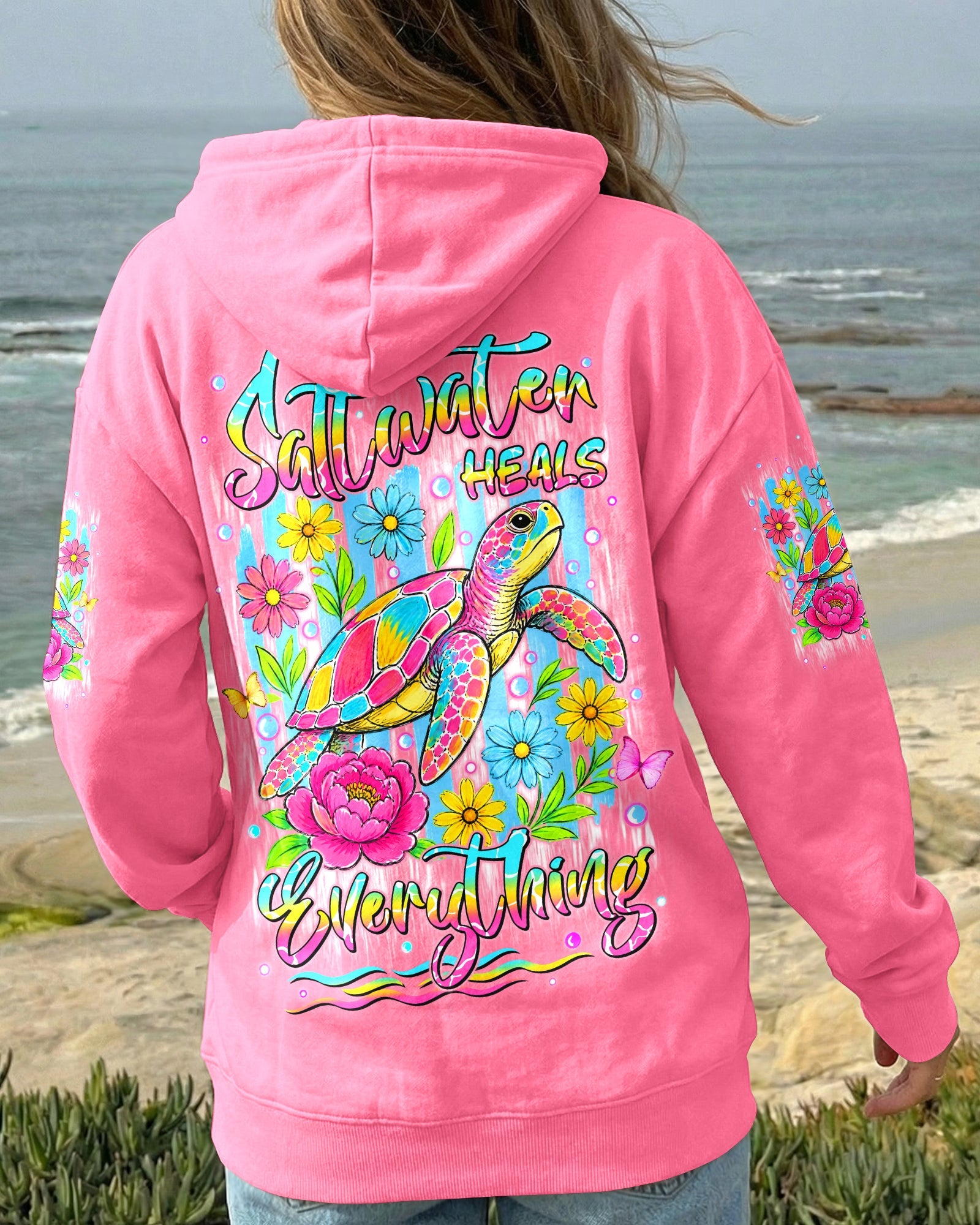 SALTWATER HEALS EVERYTHING TURTLE ALL OVER PRINT - TYLN2505262