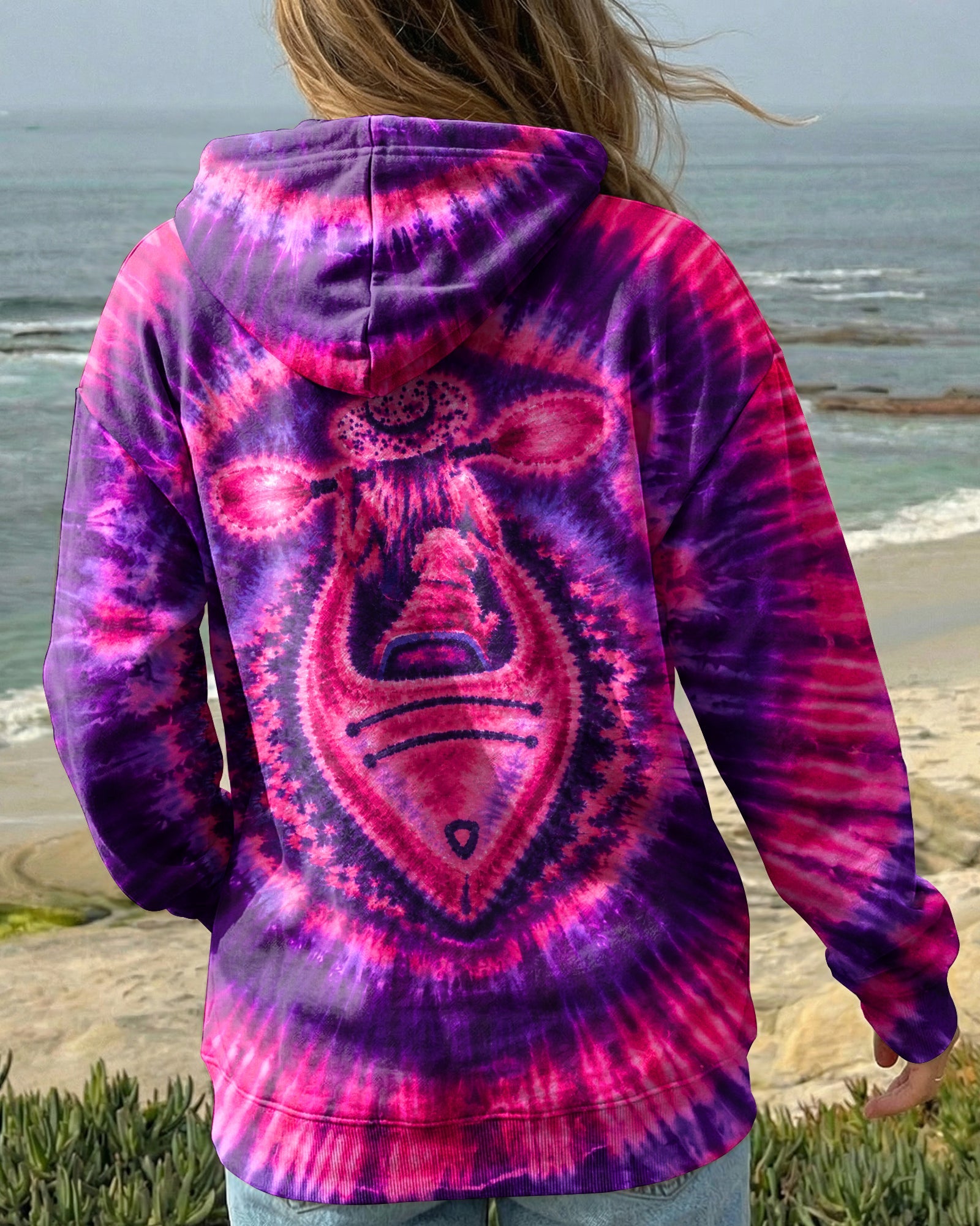 KAYAK GIRL WITH DOG BURST ALL OVER PRINT - TLNO0207265
