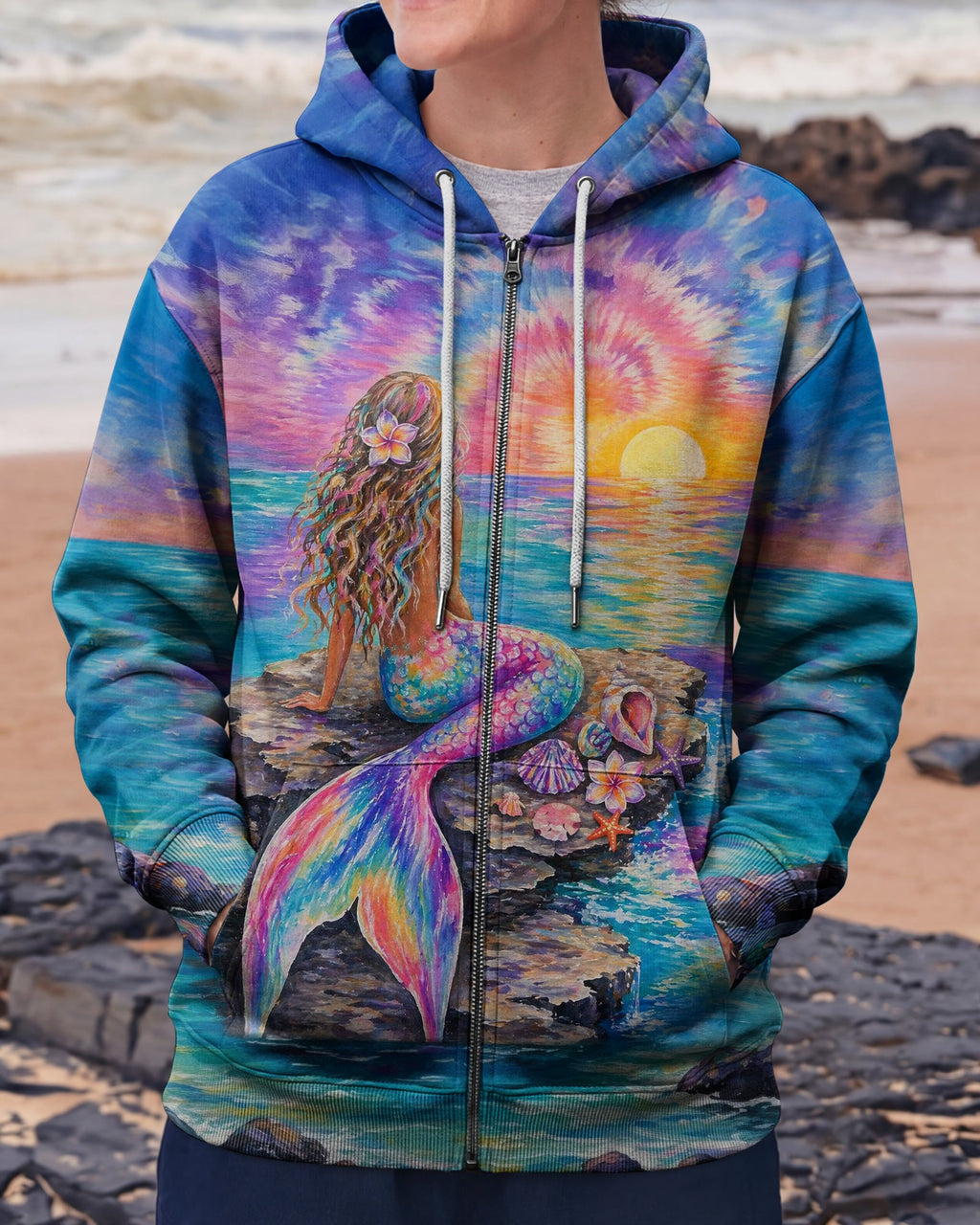 SHE IS A MERMAID ALL OVER PRINT - TLTW0405261