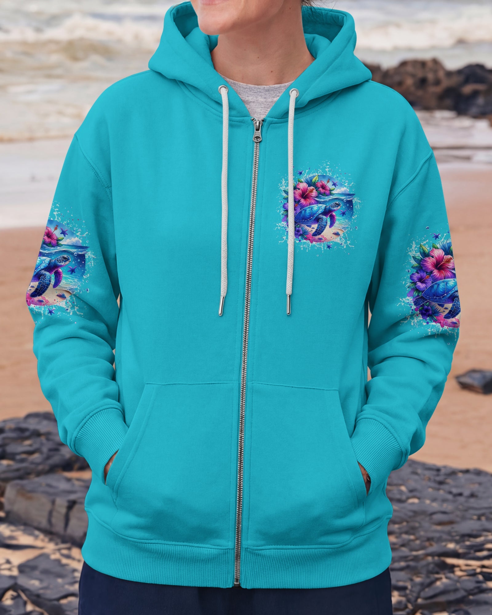 SMELL THE SEA TURTLE ALL OVER PRINT - TYPQ1506261