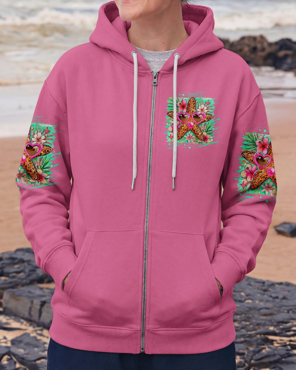 SALTY KISSES AND STARFISH WISHES ALL OVER PRINT - TLTW2605261