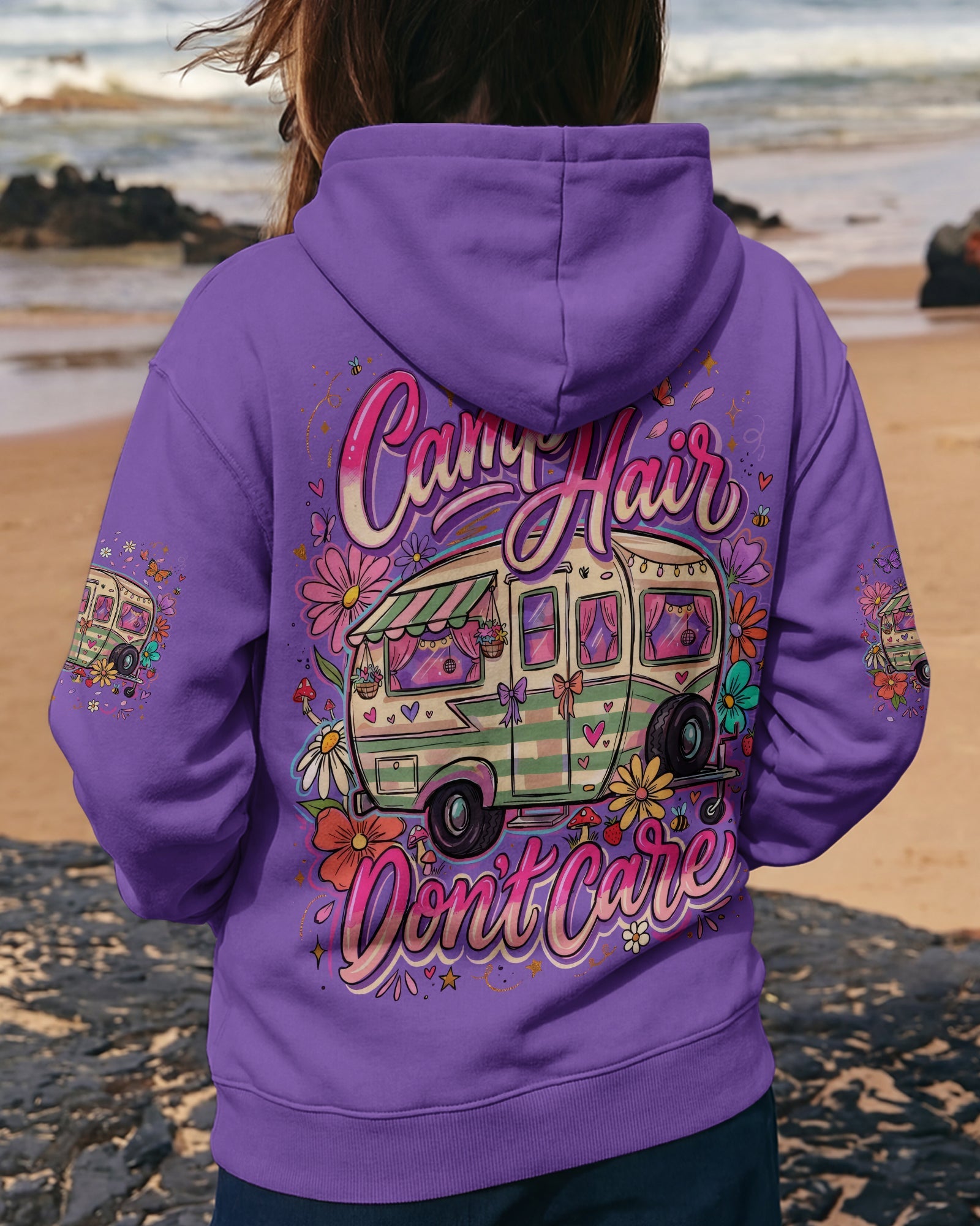 CAMP HAIR DON'T CARE ALL OVER PRINT - TYQY2406261