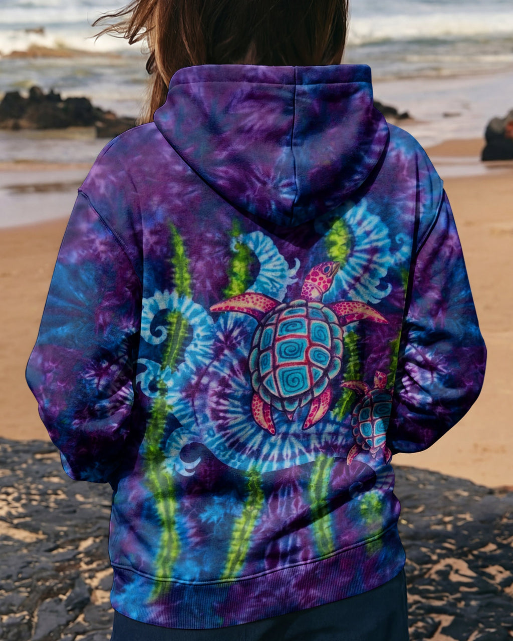 SEA TURTLE ALL OVER PRINT  - TLHN1504262