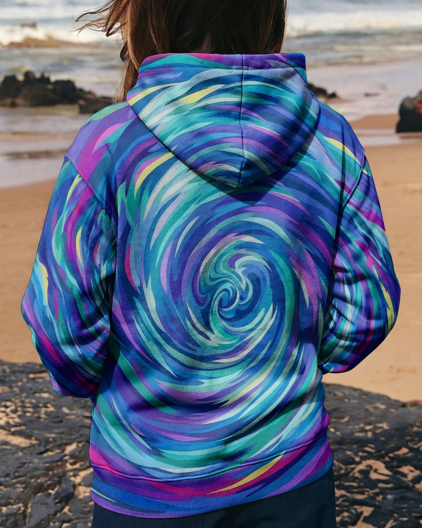 OCEAN SPIRIT DOLPHIN ALL OVER PRINT - TYLN0605261