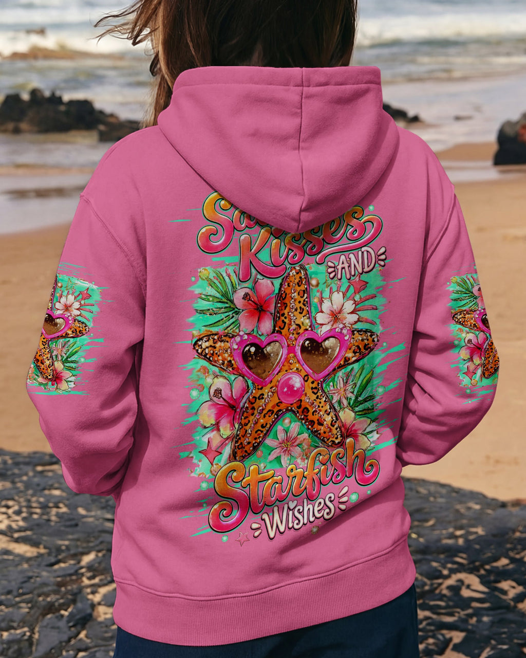 SALTY KISSES AND STARFISH WISHES ALL OVER PRINT - TLTW2605261