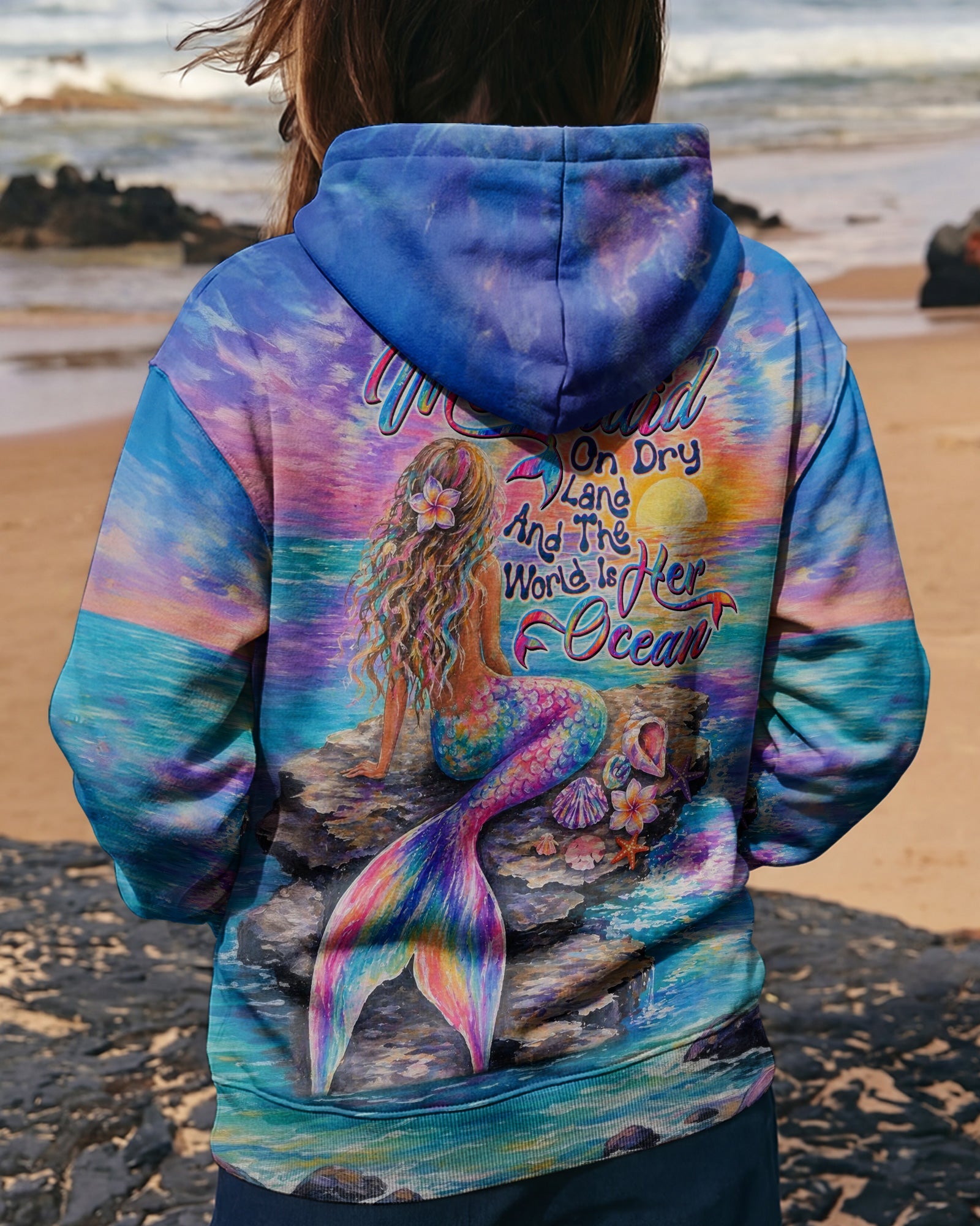 SHE IS A MERMAID ALL OVER PRINT - TLTW0405261